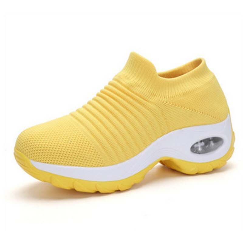 Women's Lightweight Slip-On Knit Orthopedic Walking Shoes
