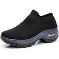 Women's Lightweight Slip-On Knit Orthopedic Walking Shoes