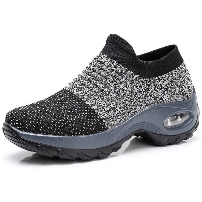 Women's Lightweight Slip-On Knit Orthopedic Walking Shoes