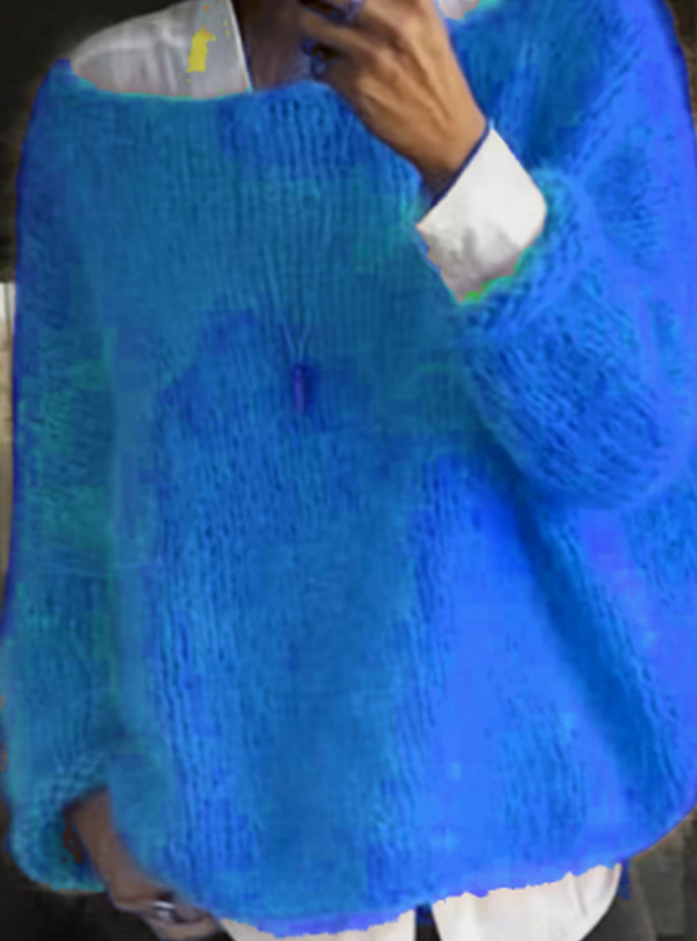 Women's Plush Loose Pullover for Cozy Days at Home