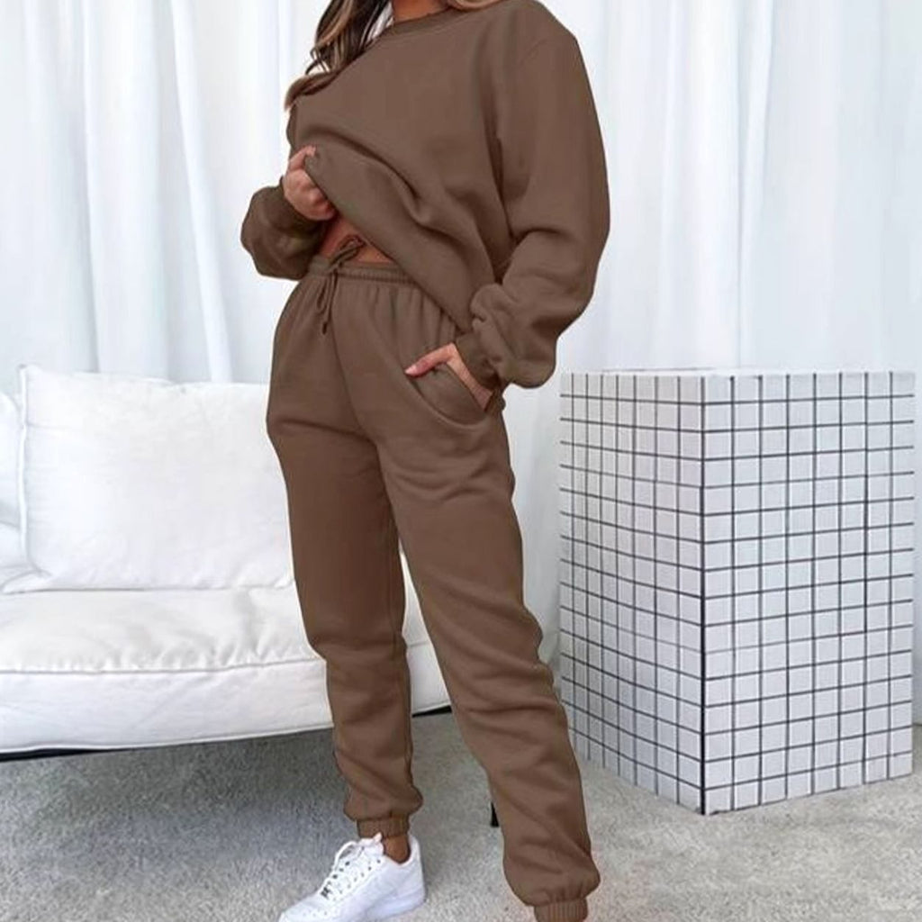 Women's Lazy Sunday Coordinated Sweatshirt Lounge Set