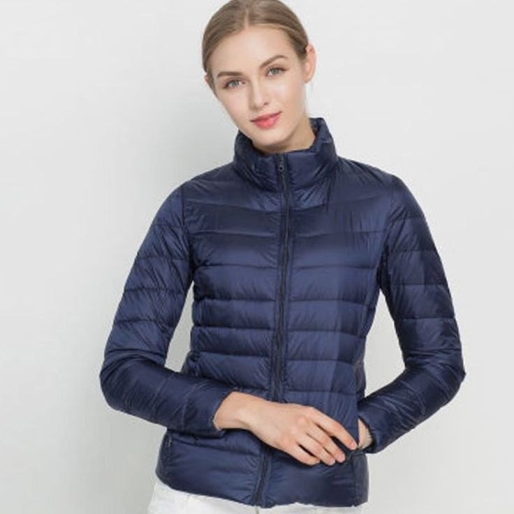 Women's Lightweight Fitted Puffer Overcoat for Weekends