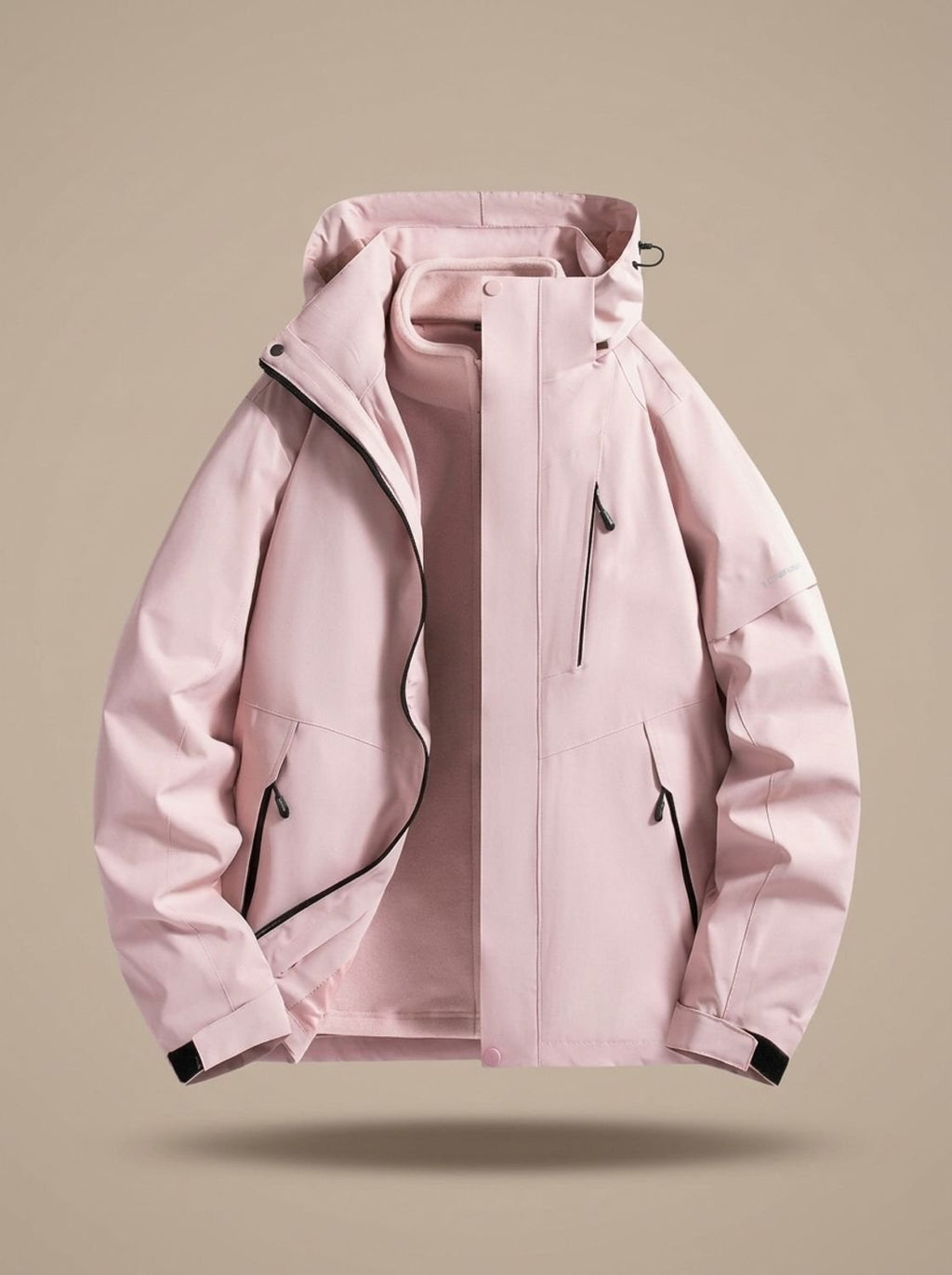 Women's Removable Hooded Winter Shell Jacket