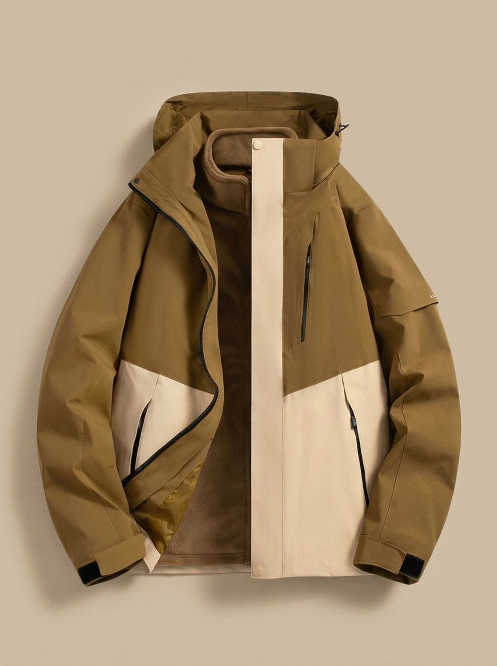 Women's Removable Hooded Winter Shell Jacket