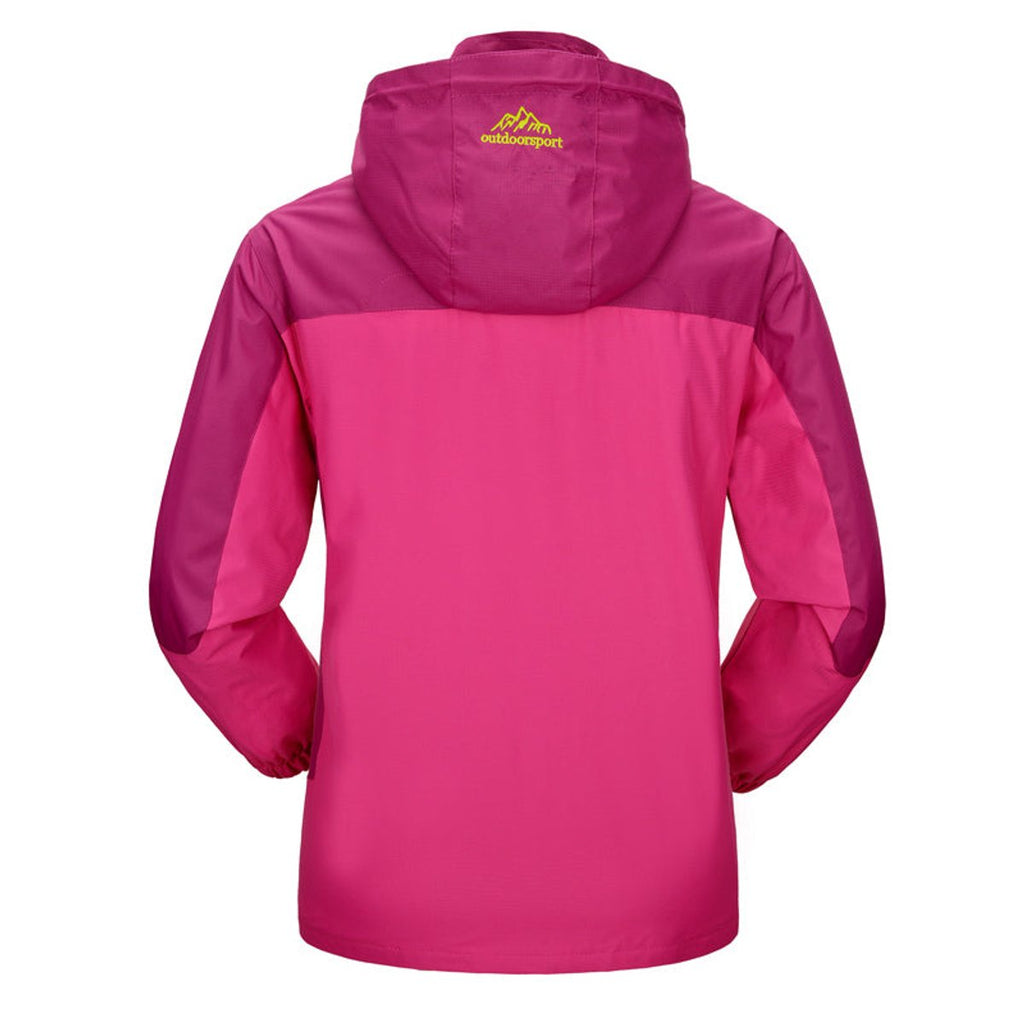 Women's Hooded Waterproof Lightweight Rain Jacket