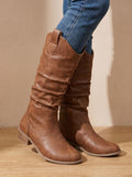 Women's Wide Calf Fit Cowgirl Tall Boots for Jeans